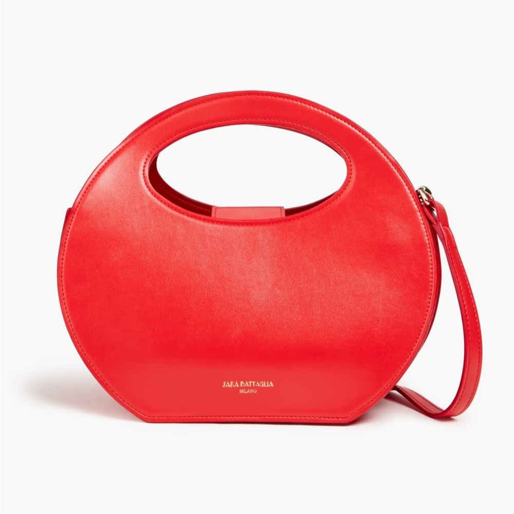 Sara Battaglia Red Circle Bag